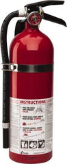 Kidde - 5 Lb, 3-A:40-B:C Rated, Dry Chemical Fire Extinguisher - 4-1/2" Diam x 16.07" High, 195 psi, 18' Discharge in 15 sec, Rechargeable, Seamless Aluminum Cylinder - Industrial Tool & Supply