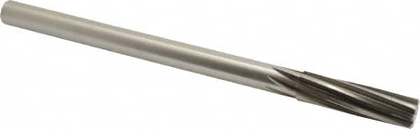 Alvord Polk - 5/8" High Speed Steel 8 Flute Chucking Reamer - Industrial Tool & Supply
