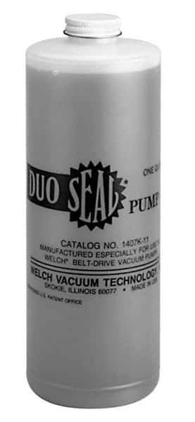 Welch Vacuum - 1 Qt Bottle Mineral Vacuum Pump Oil - ISO 68 - Industrial Tool & Supply