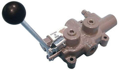 Prince - 25 GPM 3/4 Inlet Cast Iron Hydraulic Control Valve - 5-1/8" Wide x 12-1/2" Long - Industrial Tool & Supply