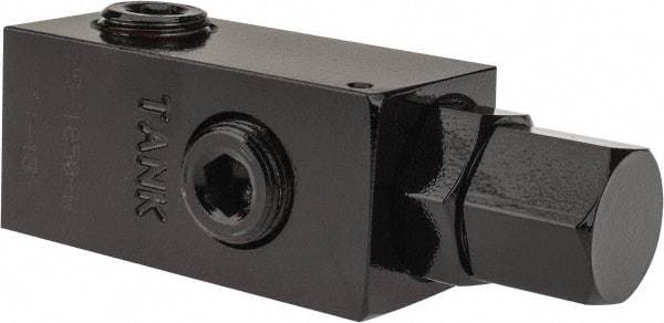 Prince - 16 GPM 1/2 Inlet Cast Iron Hydraulic Control Valve - 1-1/2" Wide x 4.557" Long - Industrial Tool & Supply