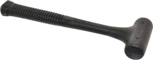 Value Collection - 10 oz Head 1-1/4" Face Diam Steel Dead Blow Hammer - 10-5/8" OAL, Steel Handle - Industrial Tool & Supply