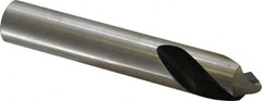 Interstate - 1" Body Diam, 90°, 6" OAL, High Speed Steel Spotting Drill - Industrial Tool & Supply