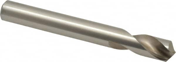 Interstate - 3/8" Body Diam, 120°, 3-1/8" OAL, High Speed Steel Spotting Drill - Industrial Tool & Supply