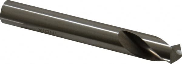 Interstate - 1/2" Body Diam, 120°, 3-3/4" OAL, High Speed Steel Spotting Drill - Industrial Tool & Supply