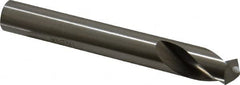 Interstate - 1/2" Body Diam, 120°, 3-3/4" OAL, High Speed Steel Spotting Drill - Industrial Tool & Supply