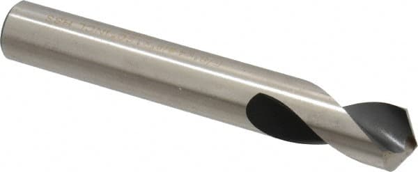 Interstate - 5/8" Body Diam, 120°, 4-3/8" OAL, High Speed Steel Spotting Drill - Industrial Tool & Supply