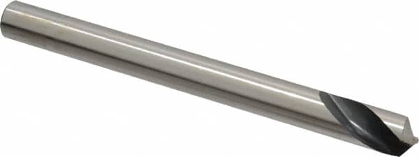 Interstate - 5/8" Body Diam, 120°, 7" OAL, High Speed Steel Spotting Drill - Industrial Tool & Supply