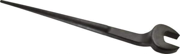 Proto - 1-7/16" Standard Spud Handle Open End Wrench - 19-1/2" OAL, Single End, Black Finish - Industrial Tool & Supply