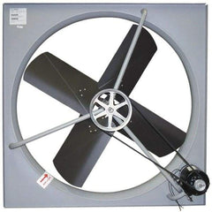 TPI - 48" Blade, 1 hp, 21,500 Max CFM, Exhaust Fan - 15 Amps, 115 Volts, 1 Speed - Industrial Tool & Supply