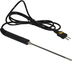 Extech - -40 to 842°F Dual Input Digital Thermometer - Stainless Steel - Industrial Tool & Supply