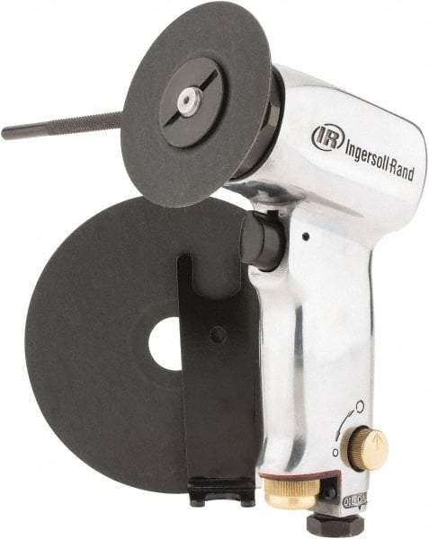 Ingersoll-Rand - 3 to 5" Disc, 18,000 RPM, Pneumatic Handheld Disc Sander - 24.99 CFM, 1/4 NPT Inlet, 0.45 hp - Industrial Tool & Supply