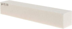 Made in USA - 150 Grit Aluminum Oxide Rectangular Dressing Stick - 6 x 1 x 1, Very Fine Grade, Vitrified Bond - Industrial Tool & Supply