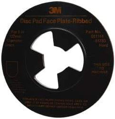 3M - Abrasive Disc Face Plate - 12,000 RPM - Industrial Tool & Supply