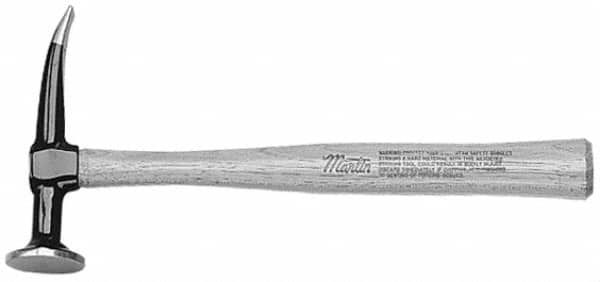 Martin Tools - 1 Lb Head Cross Chisel Hammer - Industrial Tool & Supply