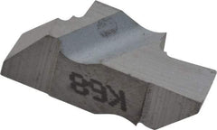 Kennametal - 2094NG Grade K68, 2.39mm Cutting Width Carbide Grooving Insert - 2.79mm Max Depth of Cut, Left Hand, 0.19mm Corner Radius, Uncoated - Industrial Tool & Supply