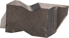 Kennametal - 3088NG Grade K68, 2.24mm Cutting Width Carbide Grooving Insert - 2.39mm Max Depth of Cut, Right Hand, 0.19mm Corner Radius, Uncoated - Industrial Tool & Supply