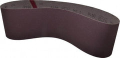 3M - 6" Wide x 48" OAL, 150 Grit, Aluminum Oxide Abrasive Belt - Aluminum Oxide, Very Fine, Coated, X Weighted Cloth Backing, Series 241D - Industrial Tool & Supply