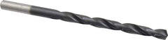 Chicago-Latrobe - #3 135° High Speed Steel Jobber Drill - TiAlN Finish, Right Hand Cut, Spiral Flute, Straight Shank, 3-3/4" OAL, Split Point - Industrial Tool & Supply