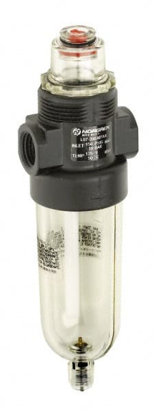 Norgren - 1/4" NPT, 150 Max psi Miniature Micro Fog Lubricator - Industrial Tool & Supply