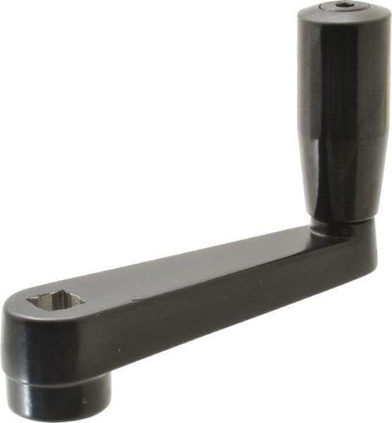 Gibraltar - Revolving Crank Handle - 3/8" Square Bore, Plastic/Aluminum - Industrial Tool & Supply