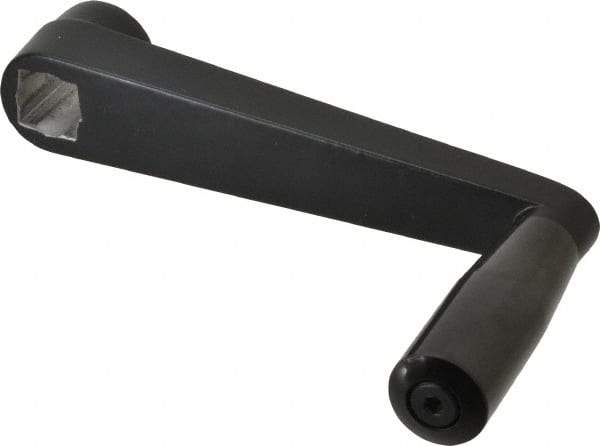 Gibraltar - Revolving Crank Handle - 3/4" Square Bore, Plastic/Aluminum - Industrial Tool & Supply