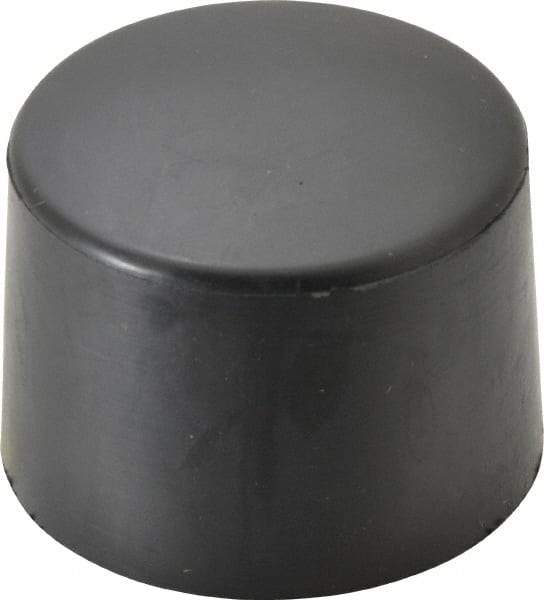 Vaughan Bushnell - 2" Face Diam, Grade Soft, Black Soft Face Hammer Tip - Rubber - Industrial Tool & Supply