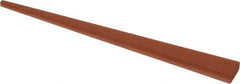 Norton - 4" Long x 3/8" Wide x 1/8" Thick, Aluminum Oxide Sharpening Stone - Taper, Fine Grade - Industrial Tool & Supply
