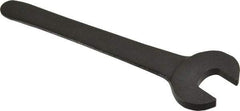 Martin Tools - 7/16" Standard Extra Thin Open End Wrench - 4" OAL, Single End, Black Finish, 15° Head Angle - Industrial Tool & Supply