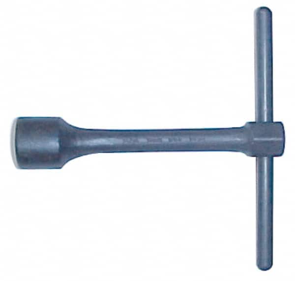 Martin Tools - 7/16", 6 Point, Black Oxide Coated, T-Handle Socket Wrench - Industrial Tool & Supply