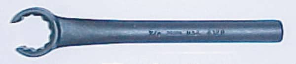 Martin Tools - 11/16", Chrome Finish, Open End Flare Nut Wrench - Industrial Tool & Supply