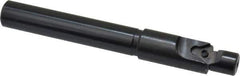 Cutting Tool Technologies - 19/32 Inch Diameter, Solid Pilot, Straight 1/2 Inch Shank Diameter, 3 Insert, Indexable Counterbore - 4-3/8 Inch Overall Length, TPGH Insert - Industrial Tool & Supply