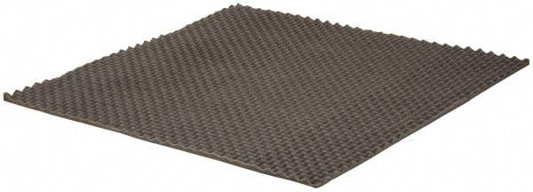 American Acoustical Products - 54" Long x 54" Wide x 1" Thick, Polyurethane Foam Sheet - ASTM Specification, Gray - Industrial Tool & Supply