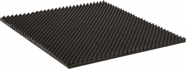 American Acoustical Products - 54" Long x 54" Wide x 2" Thick, Polyurethane Foam Sheet - ASTM Specification, Gray - Industrial Tool & Supply