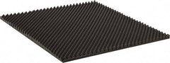 American Acoustical Products - 54" Long x 54" Wide x 2" Thick, Polyurethane Foam Sheet - ASTM Specification, Gray - Industrial Tool & Supply
