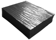 American Acoustical Products - 120" Long x 54" Wide, Polyurethane Foam Roll - ASTM Specification, Gray - Industrial Tool & Supply