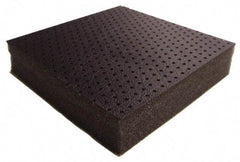 American Acoustical Products - 54" Long x 24" Wide x 1/2" Thick, Polyurethane Foam Sheet - ASTM Specification, Gray - Industrial Tool & Supply