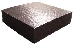 American Acoustical Products - 54" Long x 24" Wide, Polyurethane Foam Sheet - ASTM Specification, Gray - Industrial Tool & Supply
