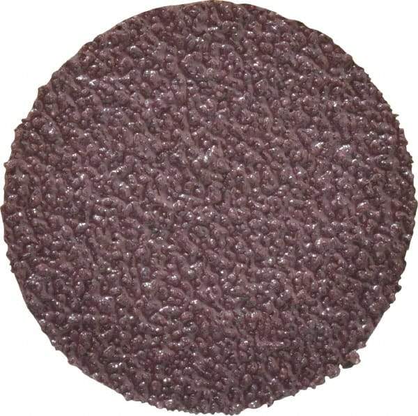 3M - 1/2" Diam, 120 Grit Aluminum Oxide Adhesive PSA Disc - Fine Grade, X Weighted Cloth Backing, For Bench Top Motors, Random Orbital Sanders - Industrial Tool & Supply