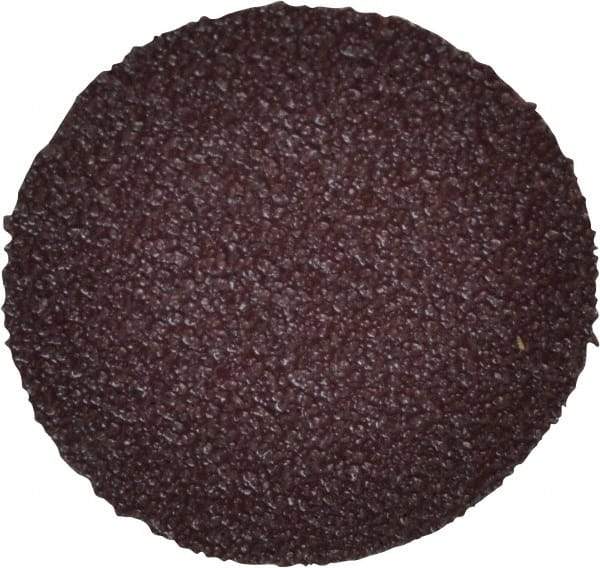 3M - 1" Diam, 80 Grit Aluminum Oxide Adhesive PSA Disc - Medium Grade, X Weighted Cloth Backing, For Bench Top Motors, Random Orbital Sanders - Industrial Tool & Supply
