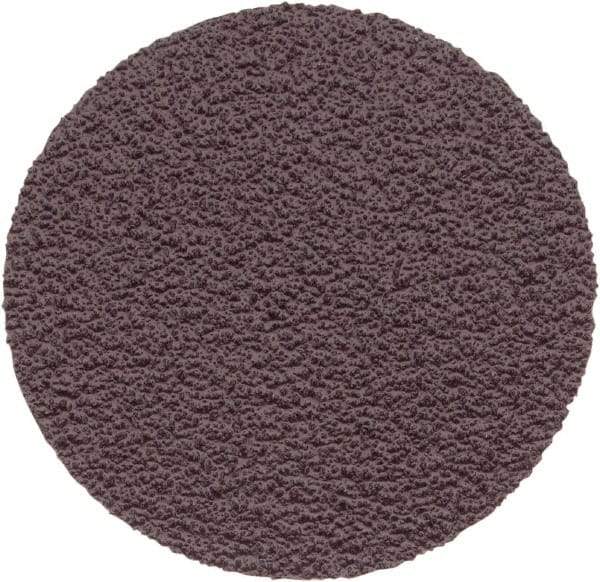 3M - 1" Diam, 120 Grit Aluminum Oxide Adhesive PSA Disc - Fine Grade, X Weighted Cloth Backing, For Bench Top Motors, Random Orbital Sanders - Industrial Tool & Supply
