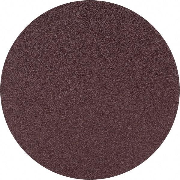 3M - 4" Diam, 80 Grit Aluminum Oxide Adhesive PSA Disc - Medium Grade, X Weighted Cloth Backing, For Bench Top Motors, Disc Sanders, Random Orbital Sanders - Industrial Tool & Supply