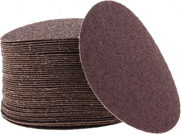 3M - 5" Diam, 40 Grit Aluminum Oxide Adhesive PSA Disc - Coarse Grade, X Weighted Cloth Backing, For Bench Top Motors, Random Orbital Sanders - Industrial Tool & Supply
