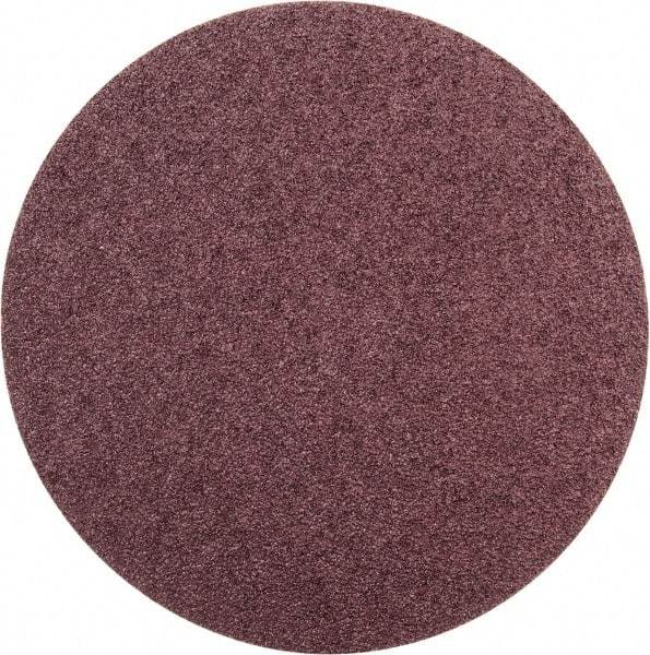3M - 8" Diam, 36 Grit Aluminum Oxide Adhesive PSA Disc - Very Coarse Grade, X Weighted Cloth Backing, For Bench Top Motors, Random Orbital Sanders - Industrial Tool & Supply
