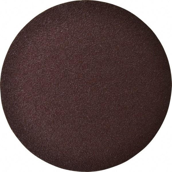 3M - 9" Diam, 36 Grit Aluminum Oxide Adhesive PSA Disc - Very Coarse Grade, Maroon, X Weighted Backing, Flexible, Use with Random Orbital Sanders - Industrial Tool & Supply
