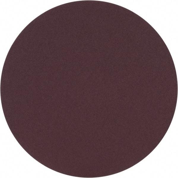 3M - 24" Diam, 60 Grit Aluminum Oxide Adhesive PSA Disc - Medium Grade, X Weighted Cloth Backing, For Bench Top Motors, Random Orbital Sanders - Industrial Tool & Supply