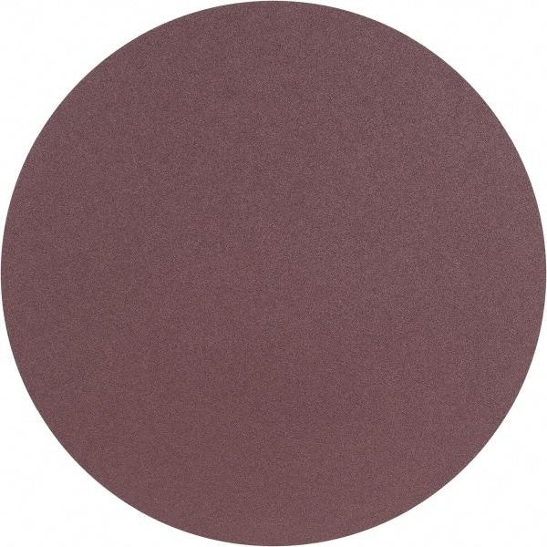 3M - 24" Diam, 80 Grit Aluminum Oxide Adhesive PSA Disc - Medium Grade, X Weighted Cloth Backing, For Bench Top Motors, Random Orbital Sanders - Industrial Tool & Supply