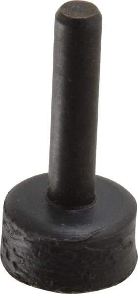 3M - 3/4" Diam Adhesive/PSA Disc Backing Pad - 1/4" Shank Diam, Medium Density, 20,000 RPM - Industrial Tool & Supply