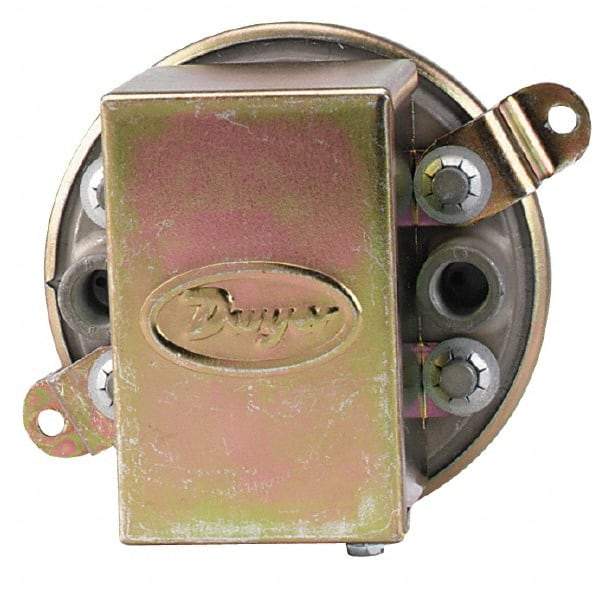 Dwyer - Low Differential Pressure Switch - 1/8 Inch Thread, 10 Maximum PSI, Low Differential Pressure Switches - Industrial Tool & Supply