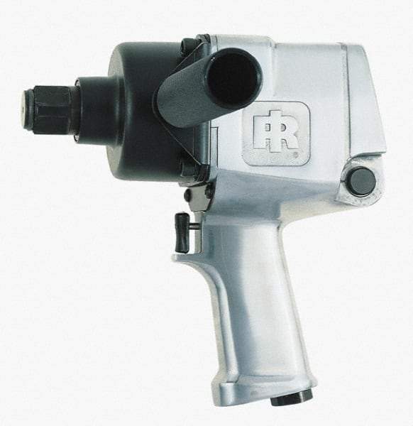 Ingersoll-Rand - 1" Drive, 6,000 RPM, 1,250 Ft/Lb Torque Impact Wrench/Ratchet - Pistol Grip Handle, 1,025 IPM, 10 CFM, 3/8" NPT Inlet - Industrial Tool & Supply